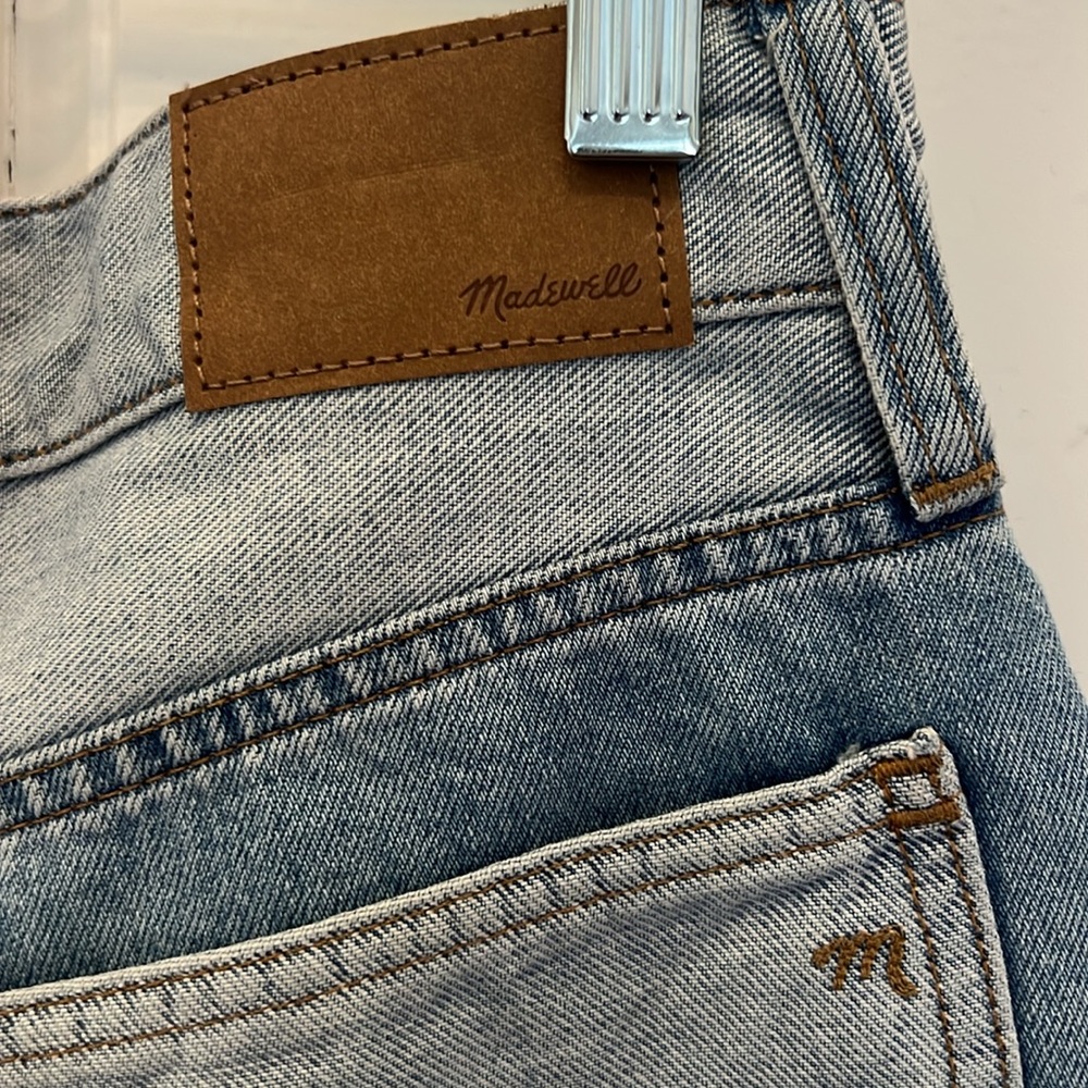 NWT Madewell relaxed denim shorts - Picture 5 of 7